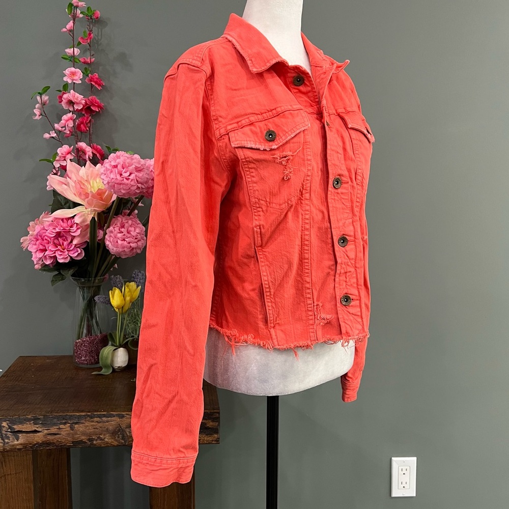 Madewell Distressed Jacket - Picture 4 of 14
